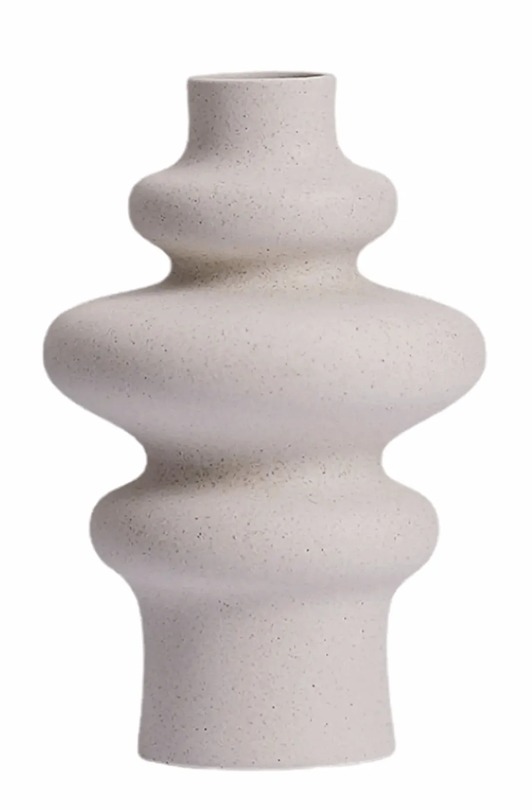 Wavy contemporary vase
